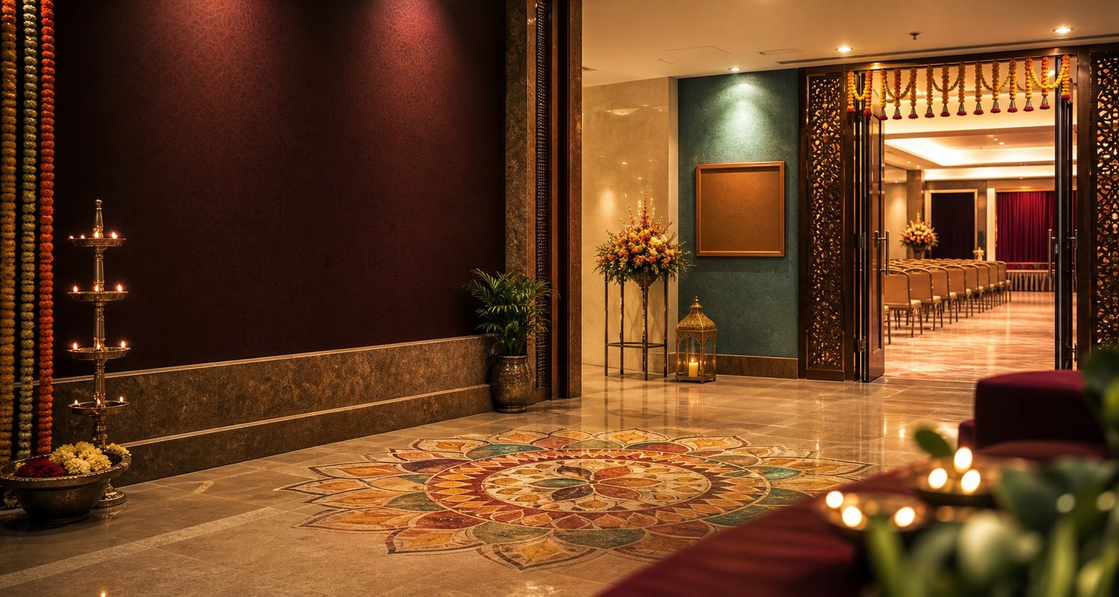 Brahman Seva Sangh entrance foyer